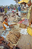 Khajuraho village - the market 